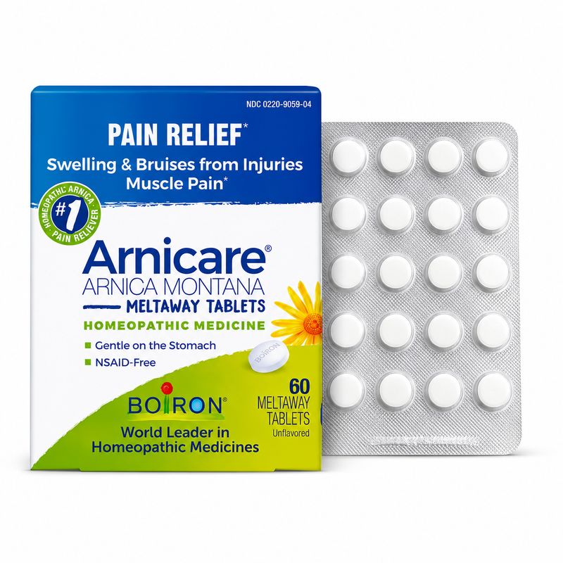 Arnicare, Arnica Montana, 60 Meltaway Tabs Arnicare, Arnica Montana, 60 Meltaway Tabs
