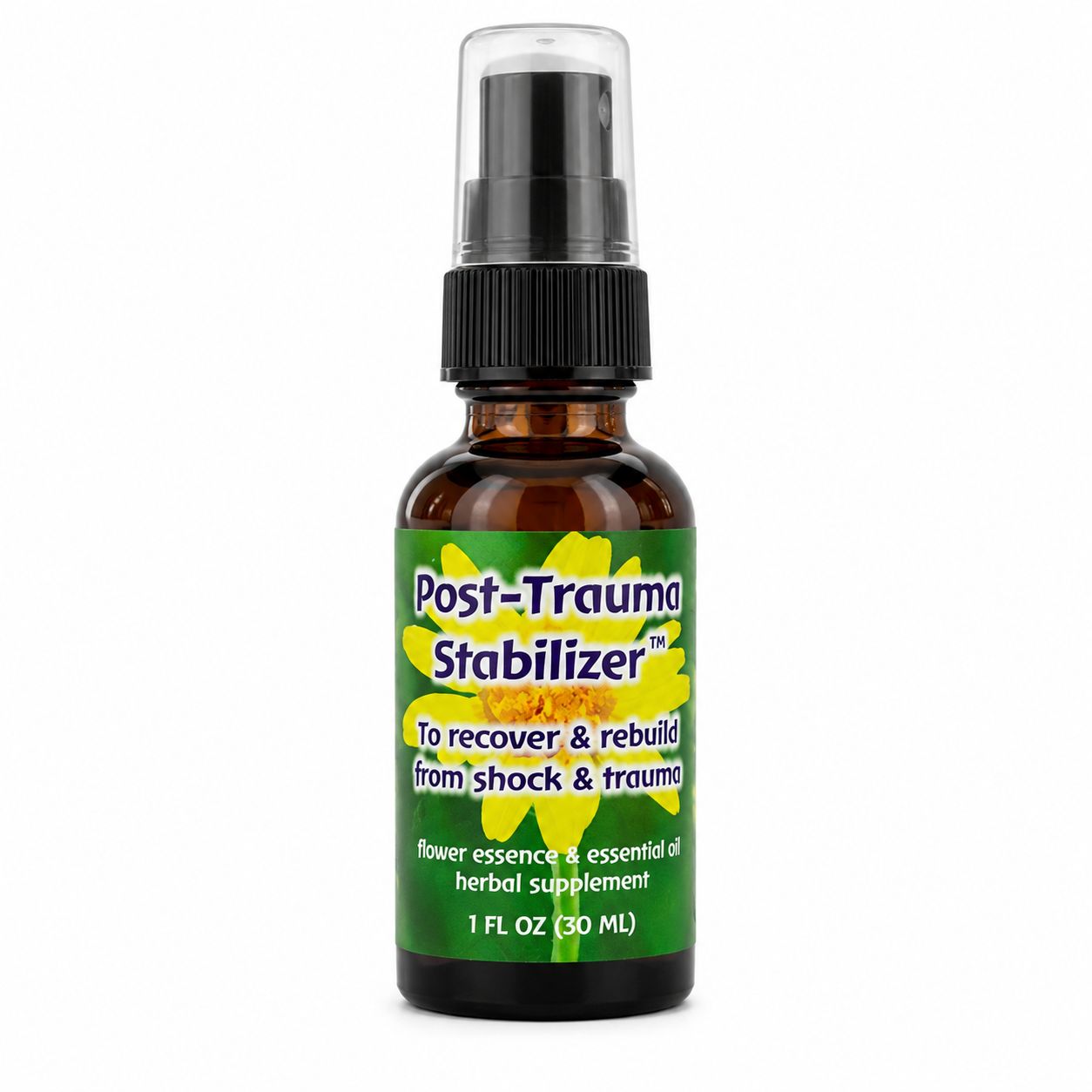 Flower Essence Services, Post-Trauma Stabilizer, 1 fl. oz Flower Essence Services, Post-Trauma Stabilizer, 1 fl. oz