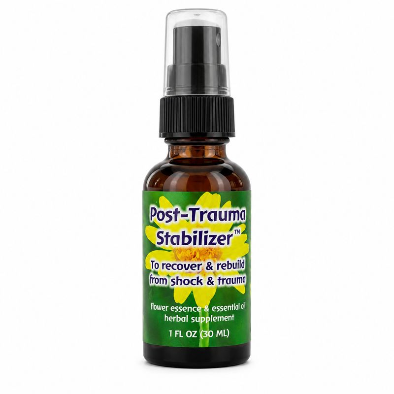 Flower Essence Services, Post-Trauma Stabilizer, 1 fl. oz Flower Essence Services, Post-Trauma Stabilizer, 1 fl. oz