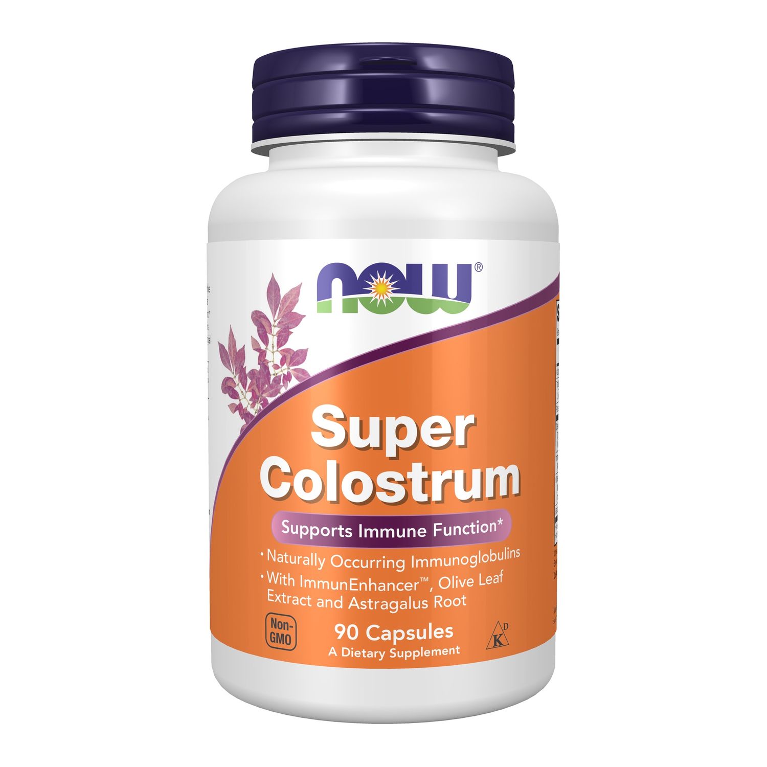 NOW Supplements, Super Colostrum 500 mg, 90 Veg Capsules NOW Supplements, Super Colostrum 500 mg, 90 Veg Capsules