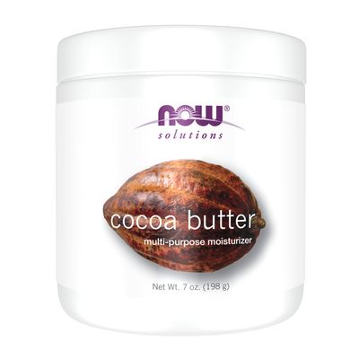 NOW Solutions, Cocoa Butter, Multi-Purpose Skin Moisturizer, Moisture for the Whole Body, 7-Ounce NOW Solutions, Cocoa Butter, Multi-Purpose Skin Moisturizer, Moisture for the Whole Body, 7-Ounce