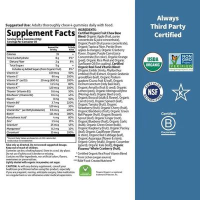 Garden Of Life, Organic Men's Multi 40+ 120 gummies