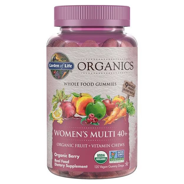 Garden Of Life, Organic Women's Multi 40+ 120 Gummies Garden Of Life, Organic Women's Multi 40+ 120 Gummies