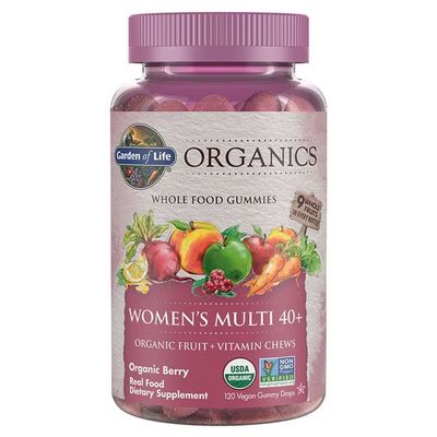 Garden Of Life, Organic Women's Multi 40+ 120 Gummies Garden Of Life, Organic Women's Multi 40+ 120 Gummies