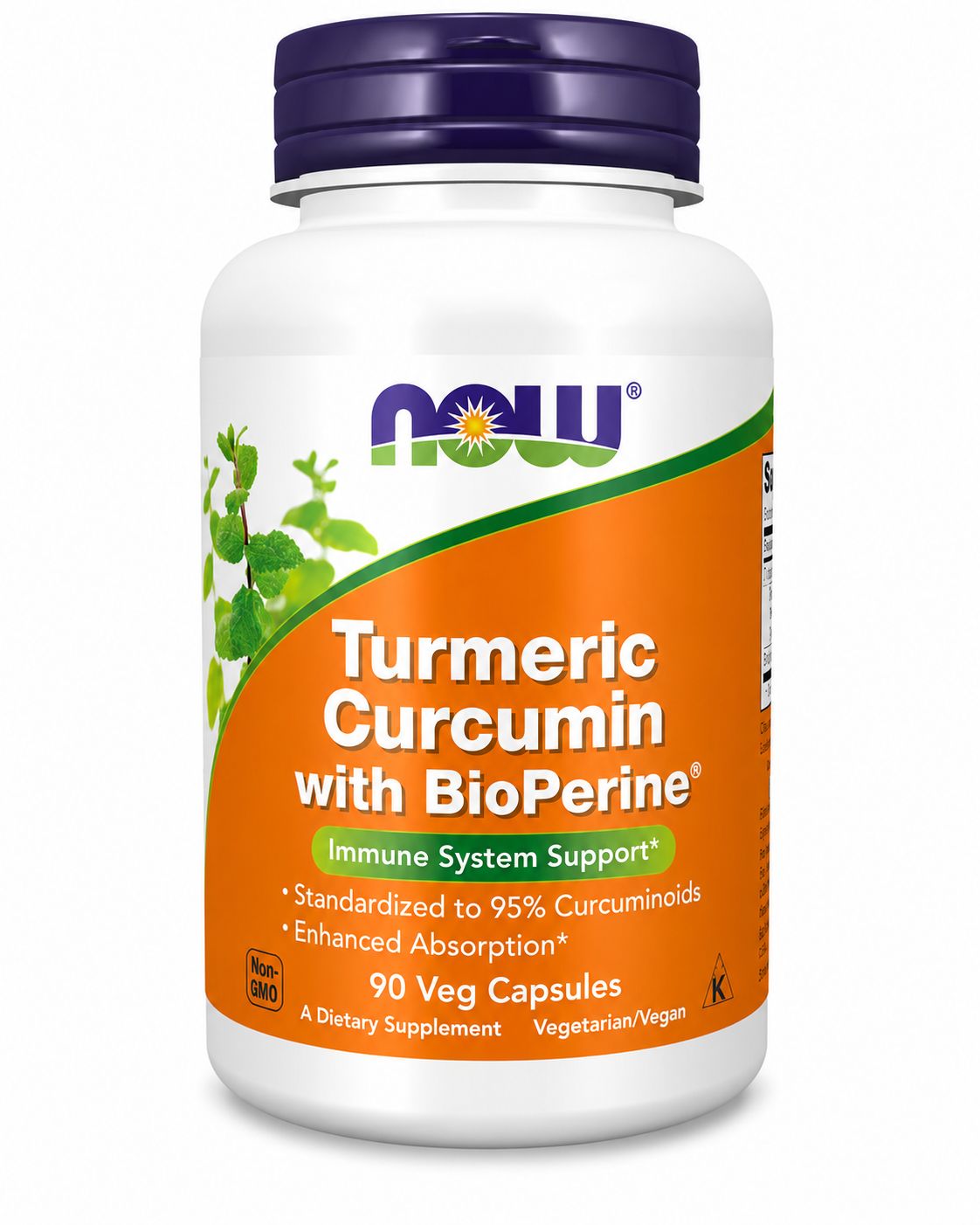 NOW, Turmeric Curcumin with BioPerine, 90 Veg Capsules NOW, Turmeric Curcumin with BioPerine, 90 Veg Capsules