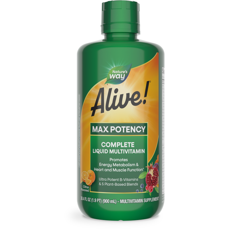 Nature's Way, Alive! Liquid Vitamin 30.4 oz Bottle Nature's Way, Alive! Liquid Vitamin 30.4 oz Bottle