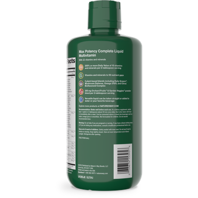 Nature's Way, Alive! Liquid Vitamin 30.4 oz Bottle