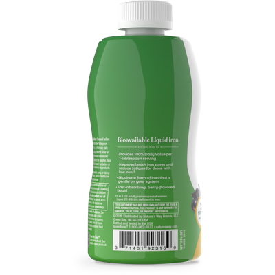 Nature's Way, Liquid Iron, Berry Flavored, 16 fl. oz