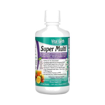Vital Earth, Cal-Mag Liquid Tropical 32 fl oz Vital Earth, Cal-Mag Liquid Tropical 32 fl oz