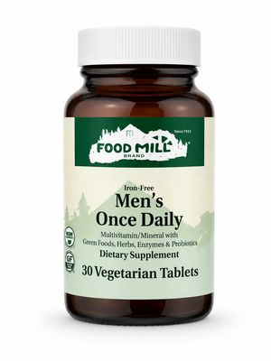 The Food Mill, Men's Once Daily, 30 Veg Tabs