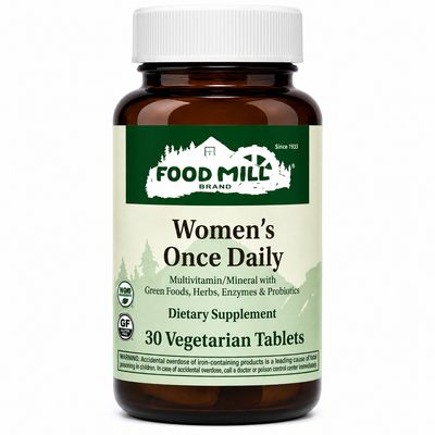 The Food Mill, Women's Once Daily, 30 Veg Tabs