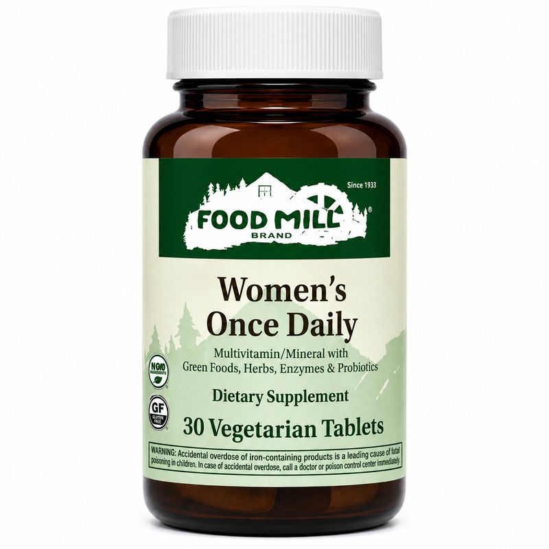 The Food Mill, Women's Once Daily, 30 Veg Tabs