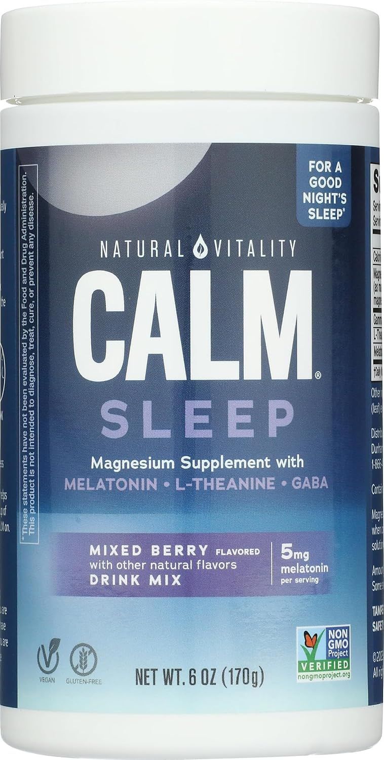 Natural Vitality, MaxCalm Sleep, 6 oz. Natural Vitality, MaxCalm Sleep, 6 oz.
