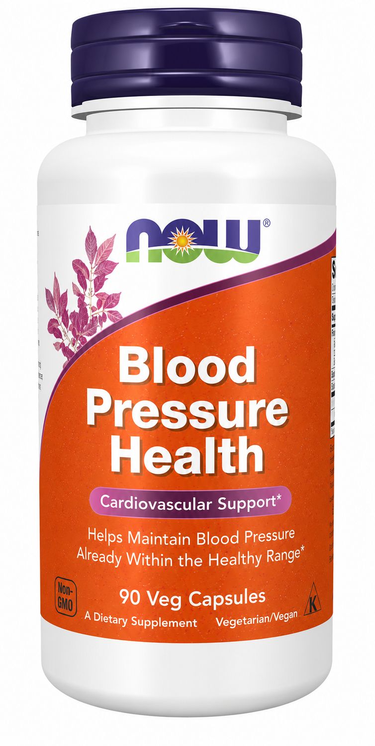 NOW, Blood Pressure Health, 90 Veg Caps NOW, Blood Pressure Health, 90 Veg Caps