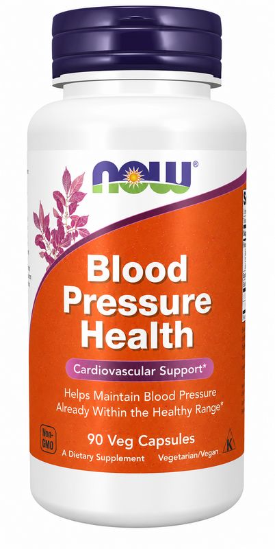 NOW, Blood Pressure Health, 90 Veg Caps NOW, Blood Pressure Health, 90 Veg Caps