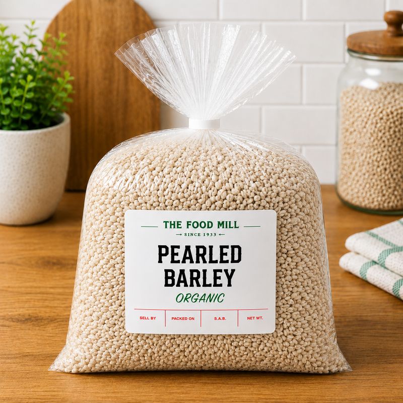 Pearled Barley Organic (Sold In Bulk)