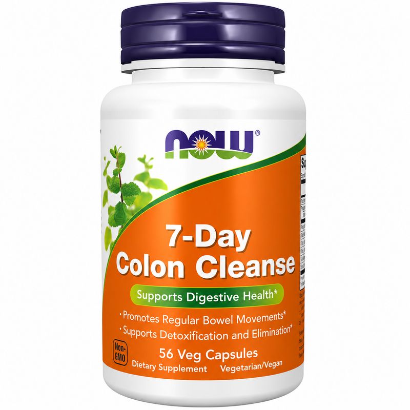 NOW, 7-Day Colon Cleanse, 56 Veg Caps NOW, 7-Day Colon Cleanse, 56 Veg Caps