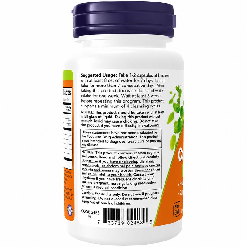 NOW, 7-Day Colon Cleanse, 56 Veg Caps