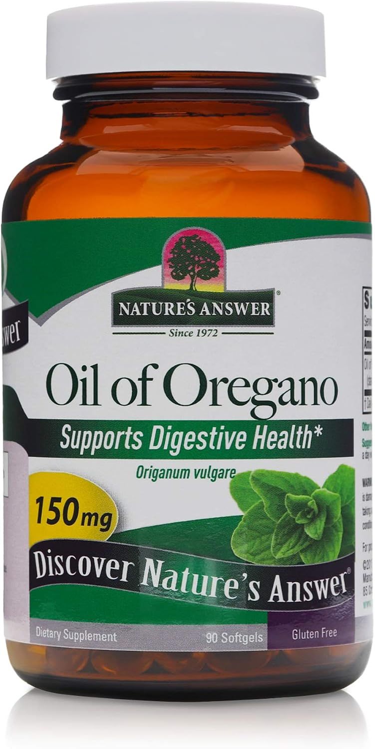 Natures Answer, Oil Of Oregano 150mg 90 softgels