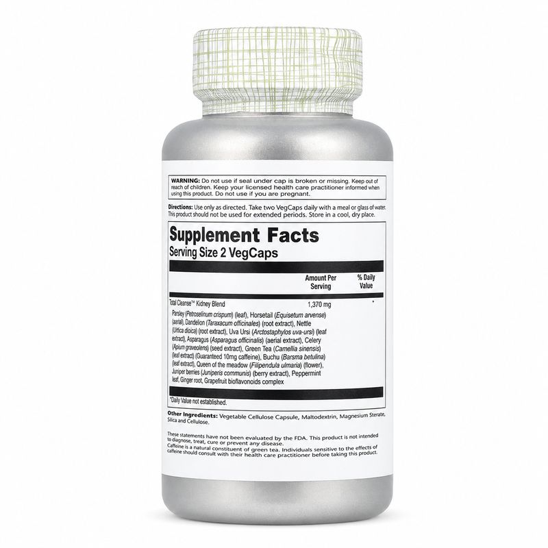 Solaray, Total Cleanse Kidneys, 60 Veg Caps