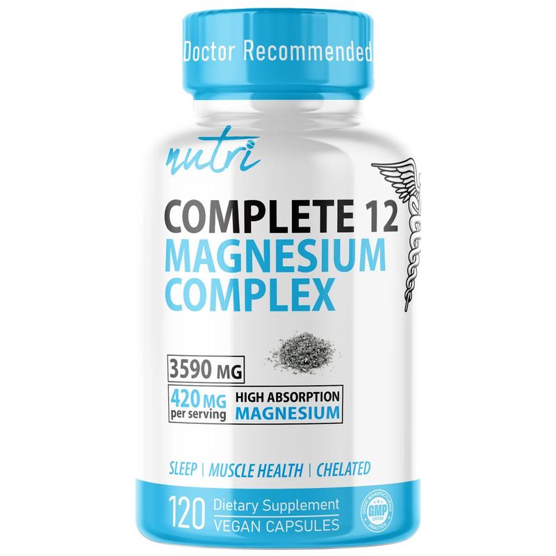 Nutri, Magnesium 12 Complex Nutri, Magnesium 12 Complex