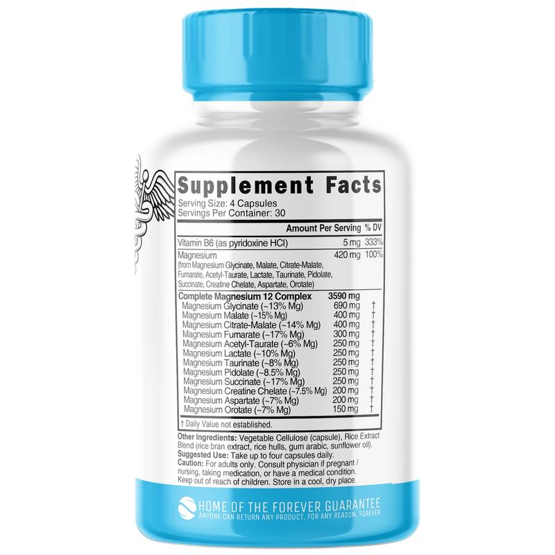 Nutri, Magnesium 12 Complex