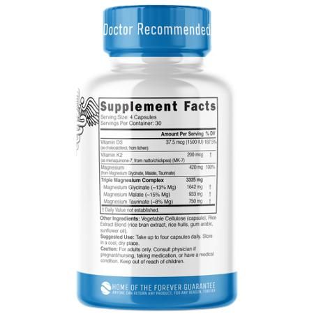 Nutri, Magnesium Glycinate D3 & K2
