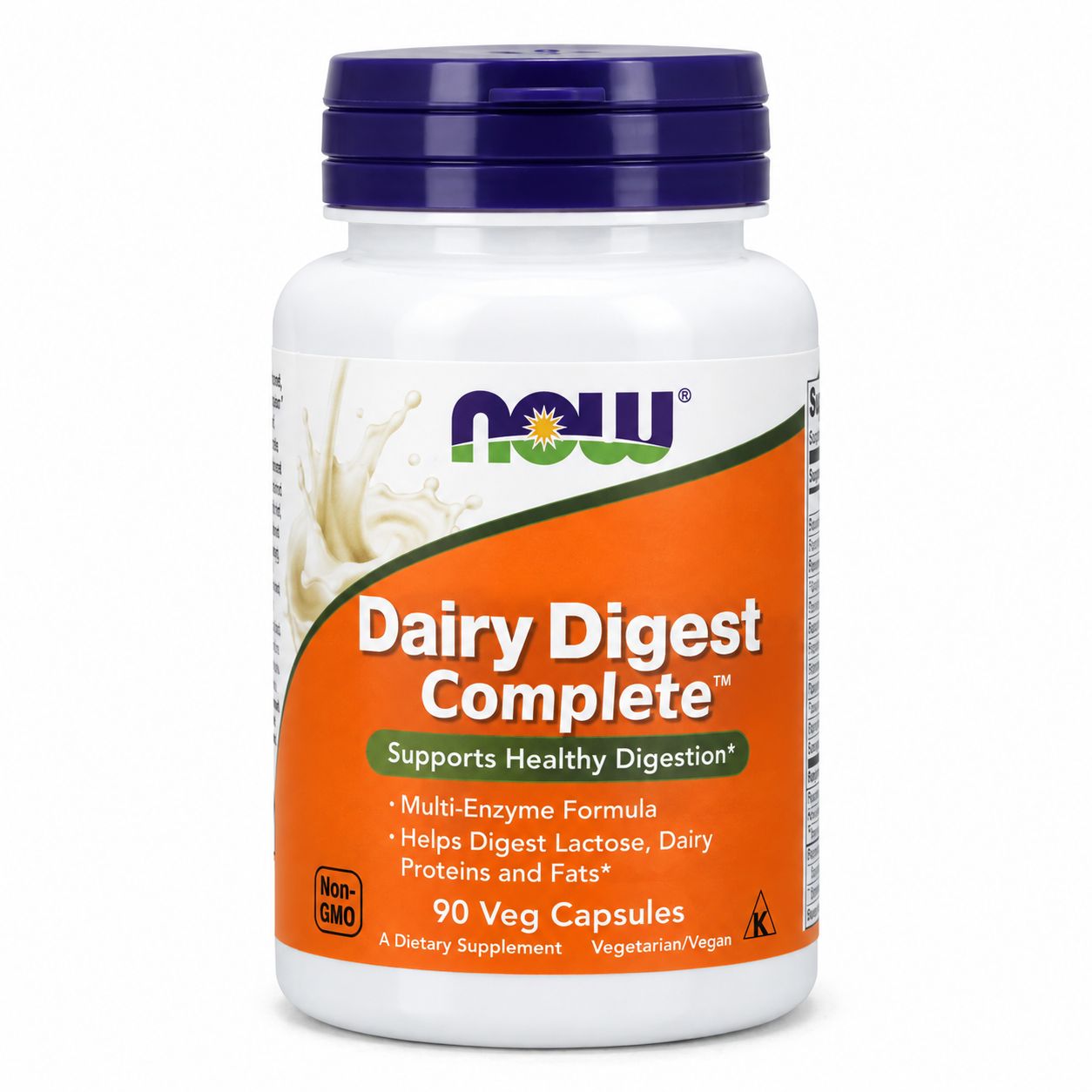 NOW, Dairy Digest Complete, 90 Veg Caps NOW, Dairy Digest Complete, 90 Veg Caps