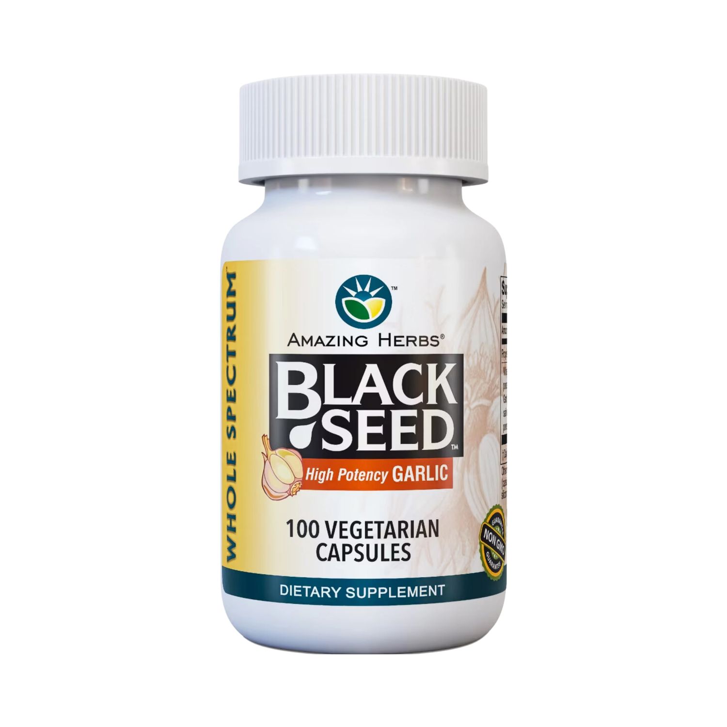 Amazing Herbs, Black Seed with Garlic