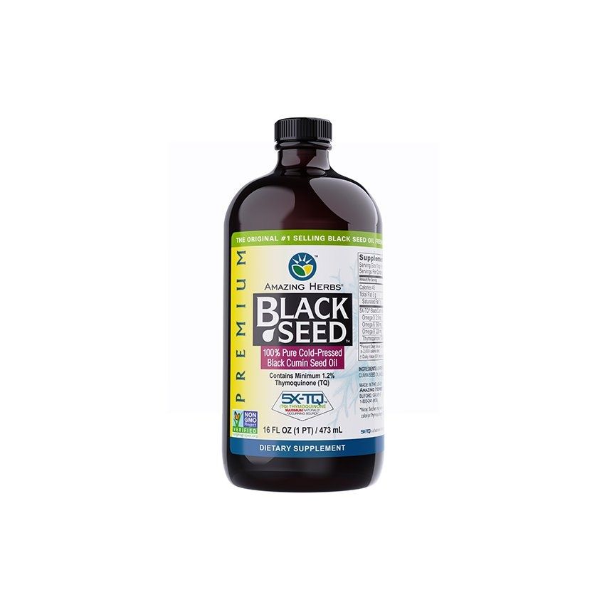 Amazing Herbs, Premium Black Seed Oil