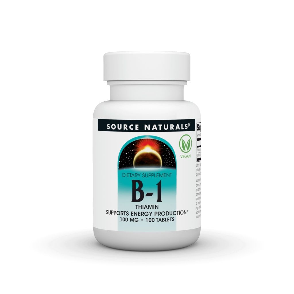 Source Naturals, B-1 100MG Source Naturals, B-1 100MG