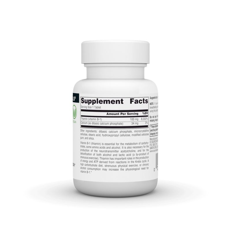 Source Naturals, B-1 100MG