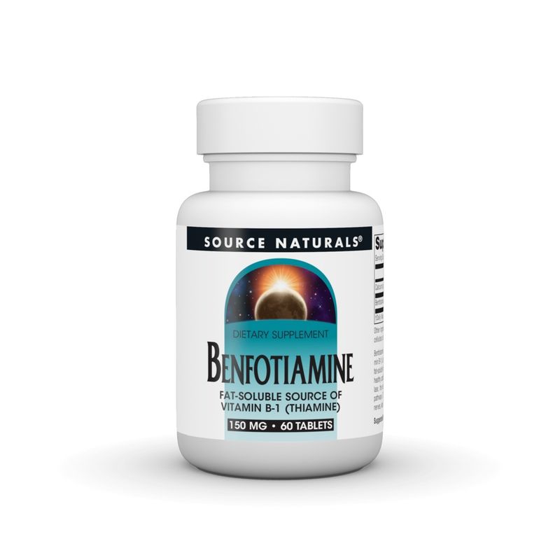 Source Naturals, Benfotiamine 150 MG Source Naturals, Benfotiamine 150 MG