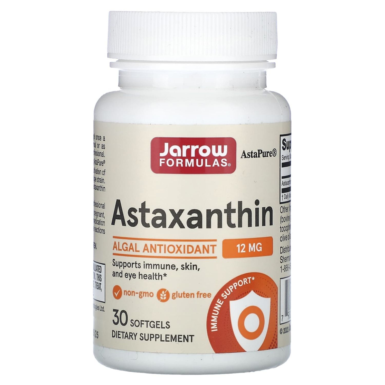Jarrow, Astaxanthin 12 mg Jarrow, Astaxanthin 12 mg