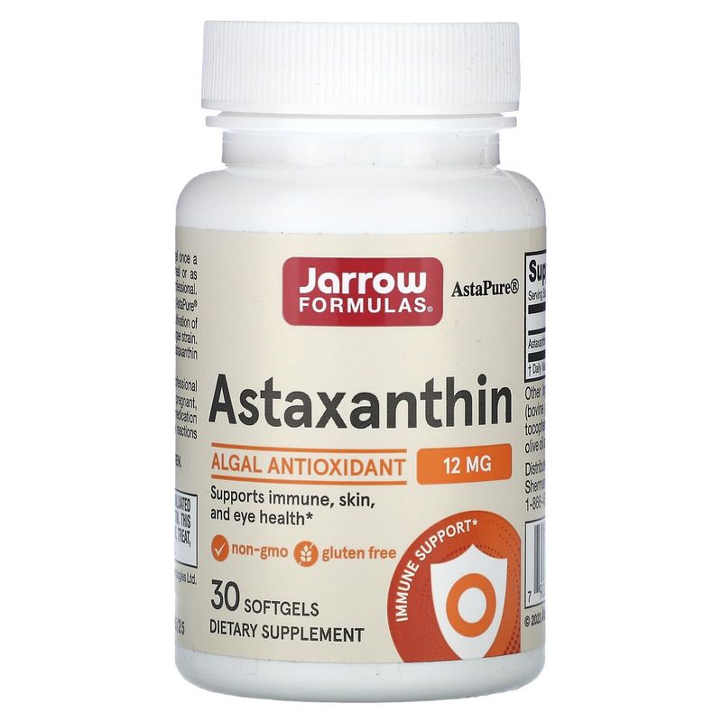 Jarrow, Astaxanthin 12 mg Jarrow, Astaxanthin 12 mg
