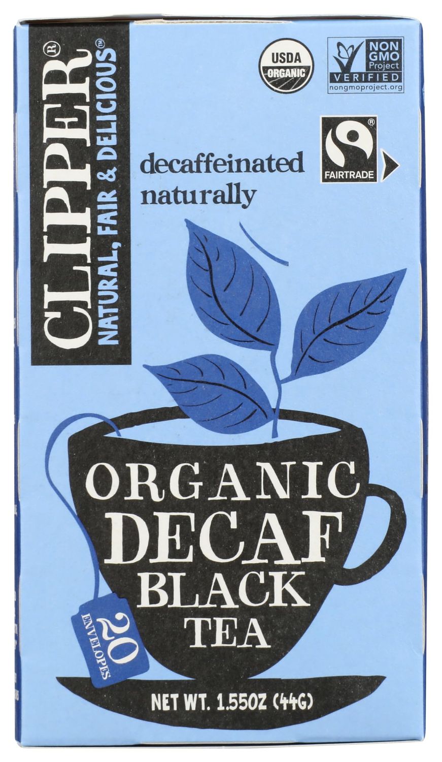 Clipper Organic Decaf Black Tea, 20 Tea Bags