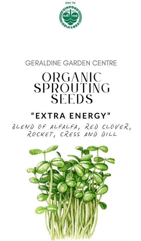 GGC Organic Sprouting Seeds 100g
