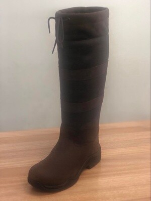 ELT San Remo Long Boots Brown Size 39 (8.5)