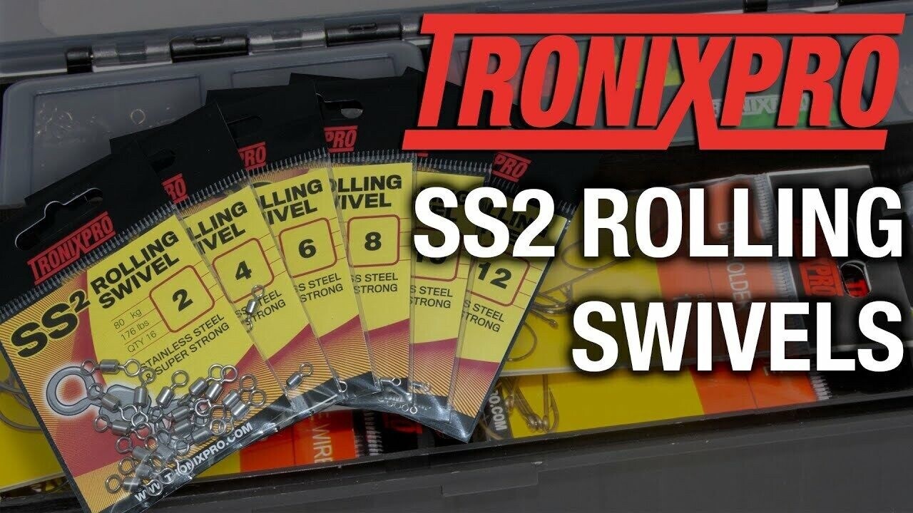 TRONIX PRO STAINLESS STEEL ROLLING SWIVELS