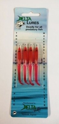Delta Lures Red Eels 50mm * Predatory Fishing Angling Lures