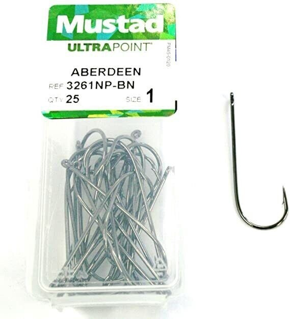 Mustad Ultra Point 3261NP-BN Aberdeen Hooks