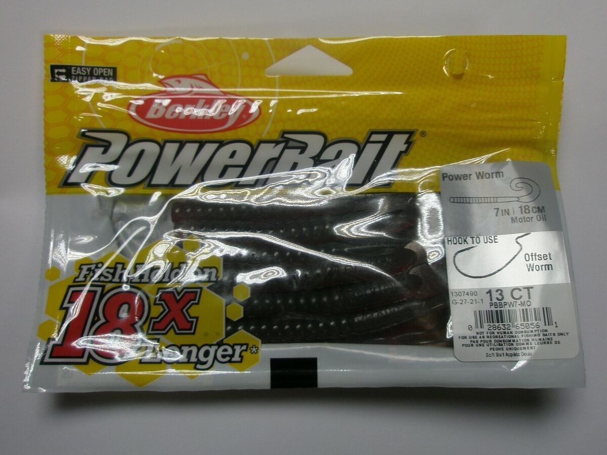 Berkley Powerbait Power Worms 7" * Soft Lures * Sea Fishing Angling - Picture 4 of 4