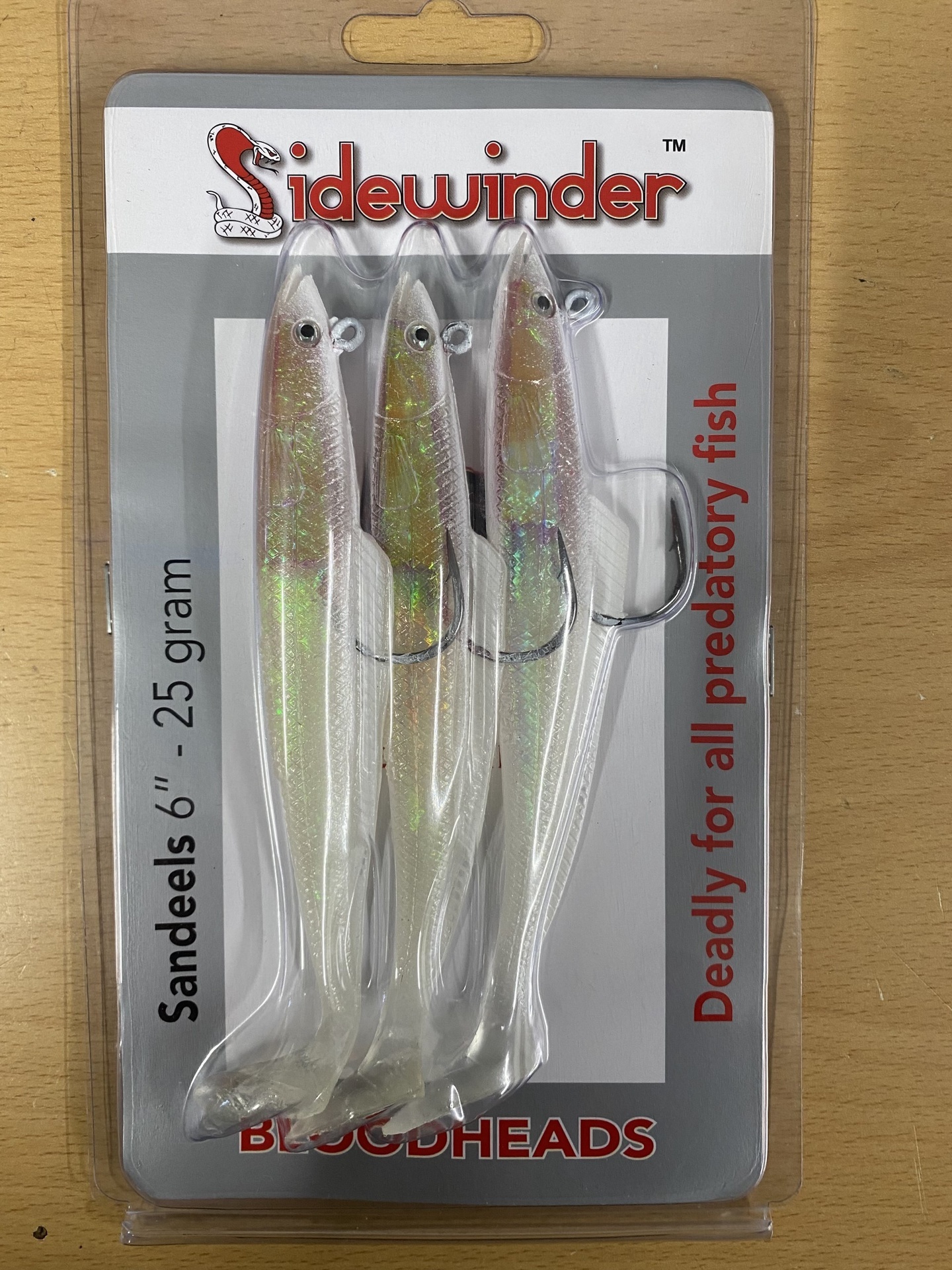 Sidewinder 6" Sandeels *Various Colours* - Picture 7 of 14