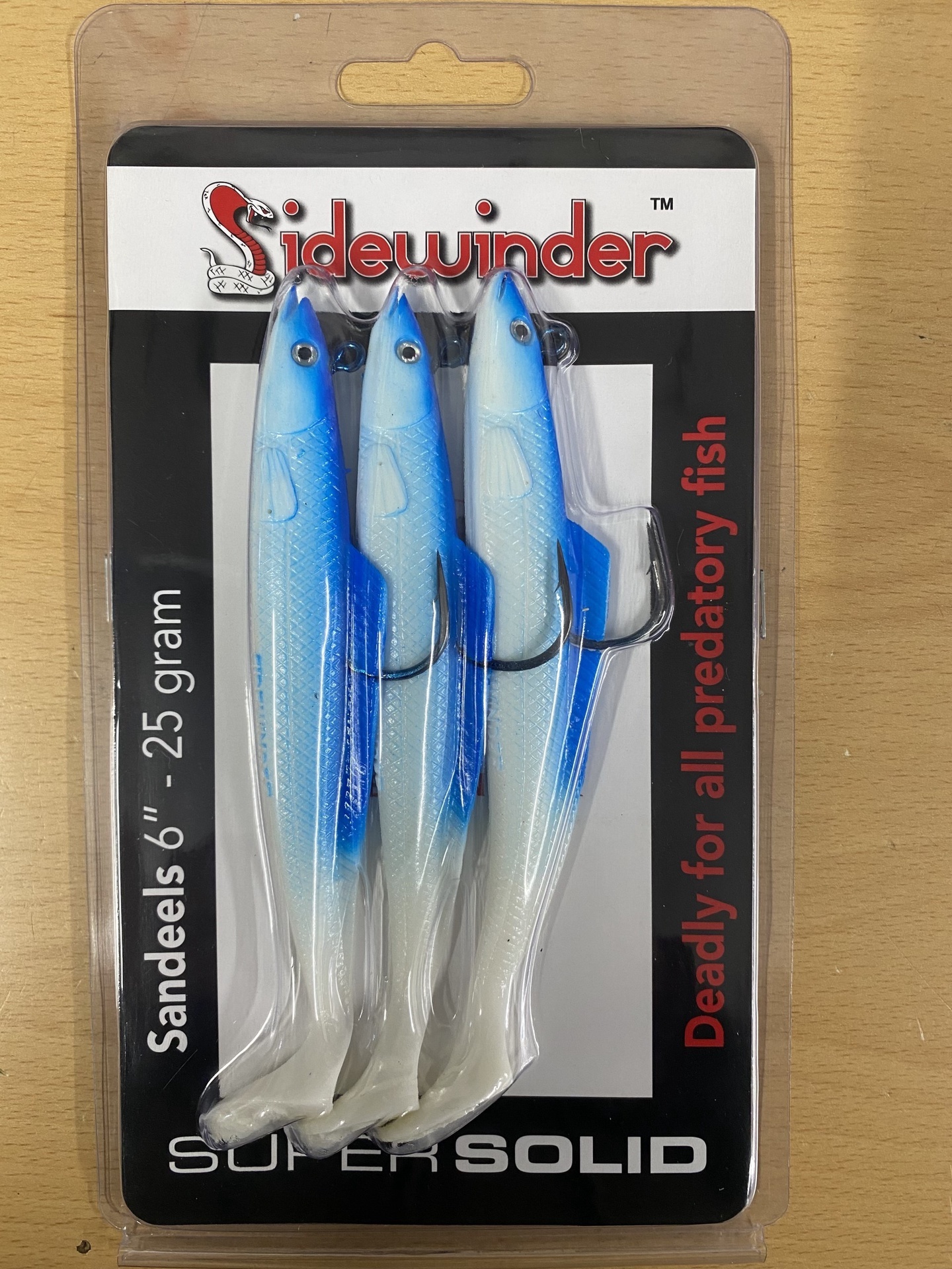 Sidewinder 6" Sandeels *Various Colours* - Picture 8 of 14