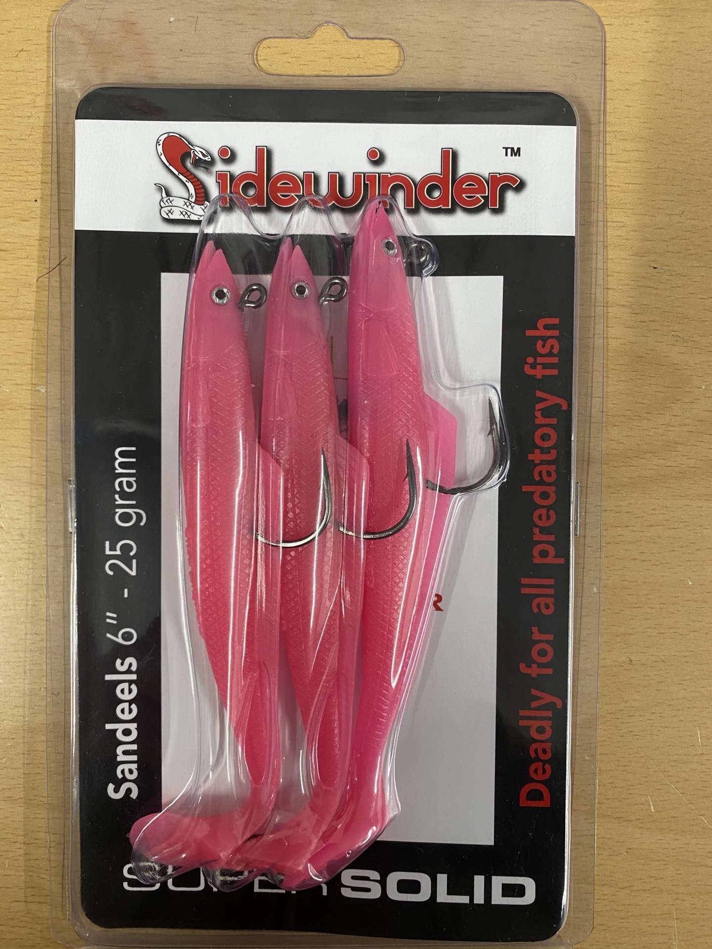Sidewinder 6" Sandeels *Various Colours* - Picture 10 of 14