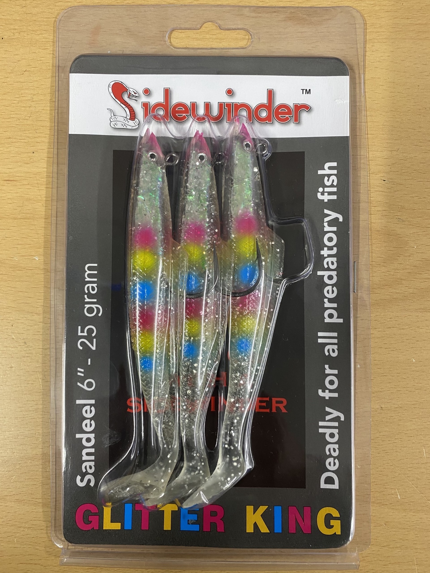 Sidewinder 6" Sandeels *Various Colours* - Picture 9 of 14