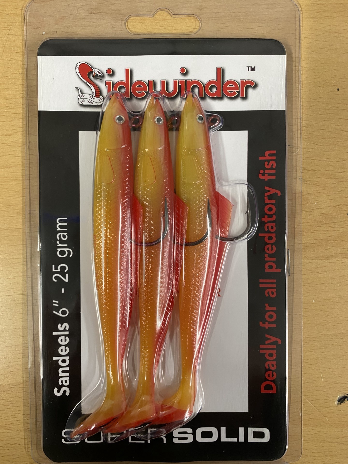 Sidewinder 6" Sandeels *Various Colours* - Picture 14 of 14