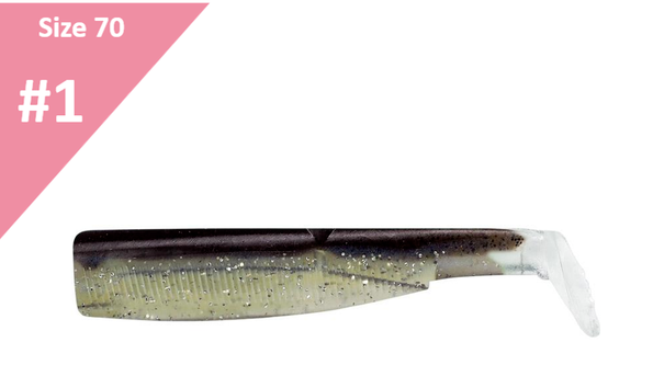 Fiiish Black Minnow NO 1 Bodies, Colour: Sexy Brown