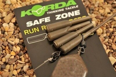 Korda Safe Zone Run Rig Rubbers Weed