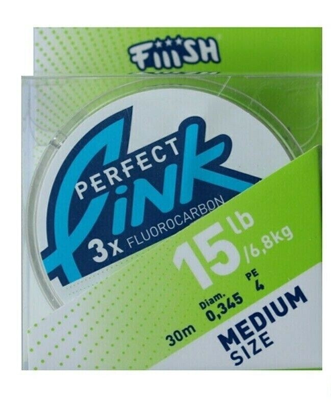 Fiiish Perfect Link Medium Flurocarbon 15lb